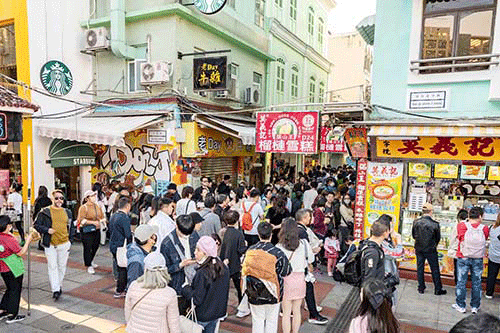 春節設行人專區